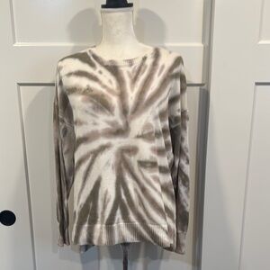 Tie-Dye Long Sleeve Sweater